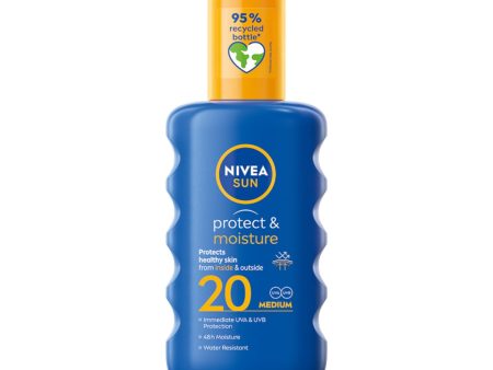 Sun Protect & Moisture nawilżający balsam w sprayu do opalania SPF20 200ml Cheap