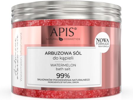 Arbuzowe Orzeźwienie aromatyczna sól do kąpieli z ekstraktem z arbuza i melona 650g For Cheap