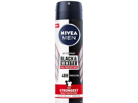 Men Black&White Max Protection antyperspirant spray 150ml on Sale