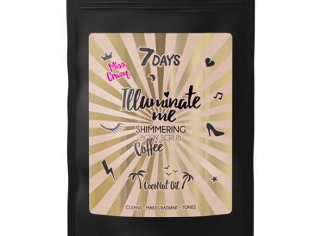 Illuminate Me Miss Crazy rozświetlający kawowy scrub do ciała 200g Discount