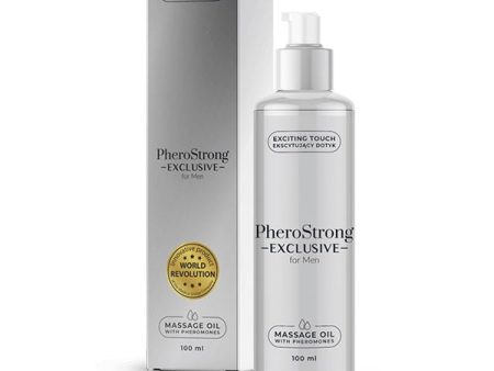 Exclusive For Men Massage Oil With Pheromones olejek do masażu z feromonami 100ml Hot on Sale