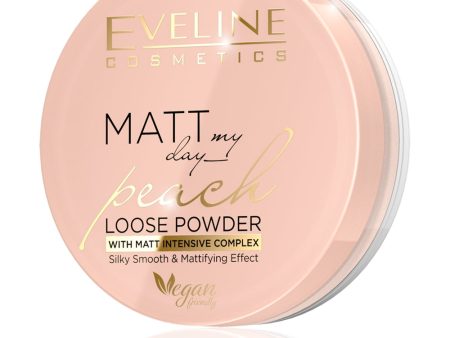 Matt My Day Peach Loose Powder wygładzająco-matujący sypki puder do twarzy 6g Online