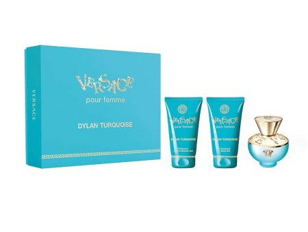 Dylan Turquoise Pour Femme zestaw woda toaletowa spray 50ml + żel pod prysznic 50ml + żel do ciała 50ml Online now