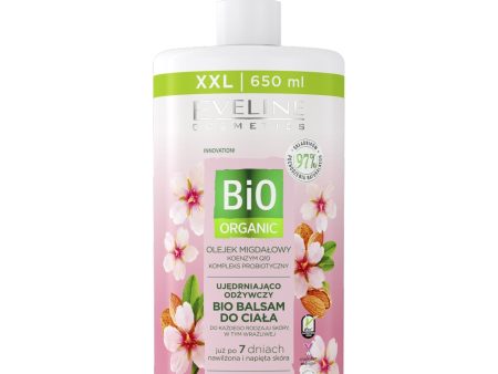 Bio Organic ujędrniająco-odżywczy balsam do ciała z olejkiem migdałowym 650ml Online Hot Sale